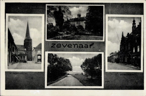 Ak Zevenaar Gelderland Niederlande, Standreaskerk, Zevenaar, Dux, Geneeme