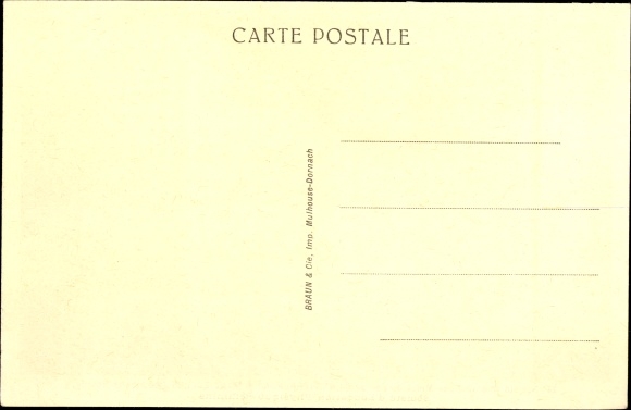 Postcard Mancieulles Saint Pierremont, Anonymous Company of Iron Mines, Education Company