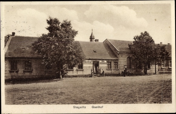 Ansichtkaart Stegelitz Möckern in Jerichower Land, herberg