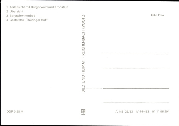 KP Struth Helmershof Floh Seligenthal, Thüringer Hof, Bürgerwald, Kronstein
