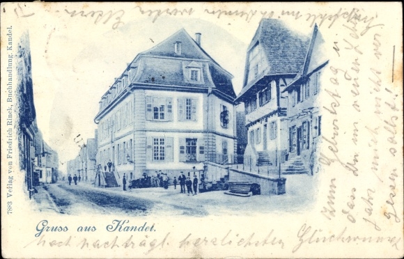 PC Kandel in the Palatinate Bienwald, street section