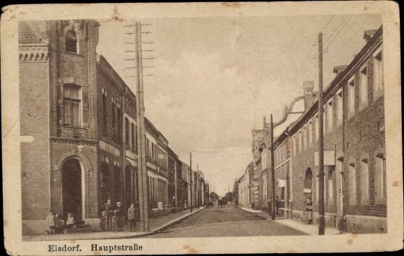 PC Elsdorf in the Rhineland, main street