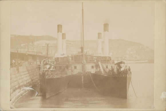 Photo Dover Kent England, Harbour, Steamer