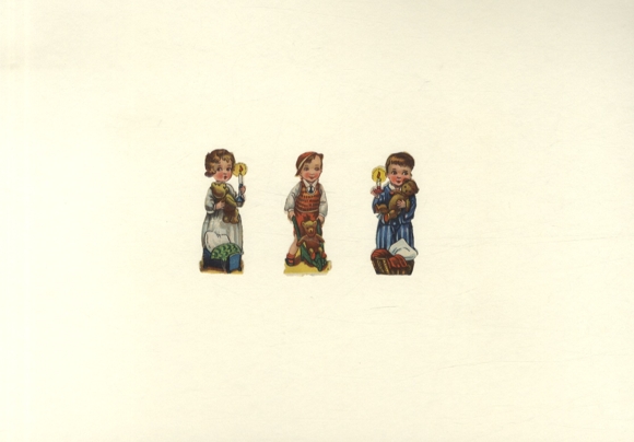 3 wafle dziecięce z misiami, każdy o wymiarach ok. 6 x 2 cm