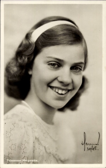 foto Prinses Margaretha van Zweden, Portret