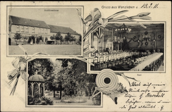 PC Wanzleben Börde in Saxony Anhalt, Schützenhaus, interior view