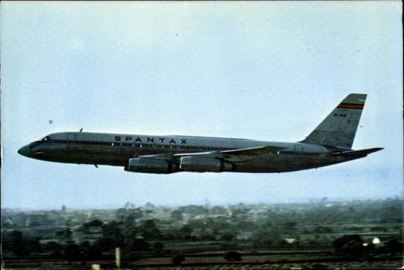 PC Convair CV 990 A Coronado, passenger aircraft, Spantax