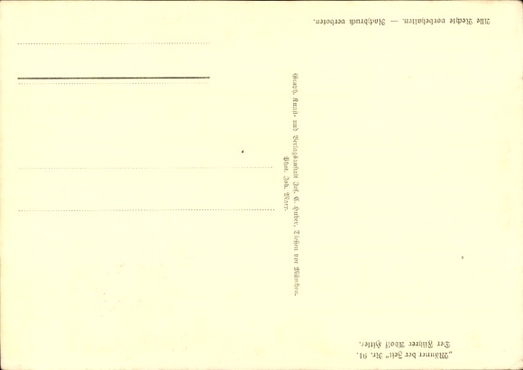 Postcard Führer and Reich Chancellor Adolf Hitler, Men of the Time 91
