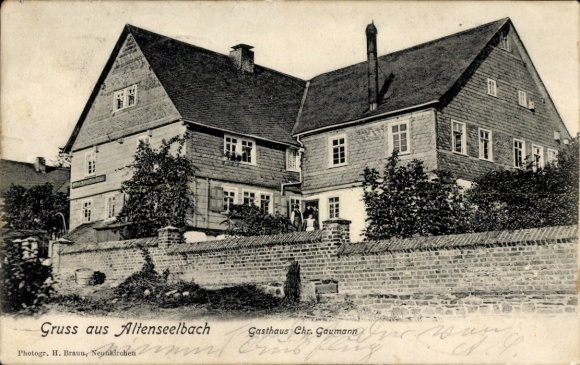 Postcard Altenseelbach Neunkirchen im Siegerland, guest house