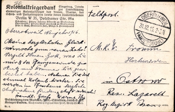 Artist Postcard Stöwer, Willy, SMS Emden bombards Madras, cruiser, Imperial Navy, I. WK