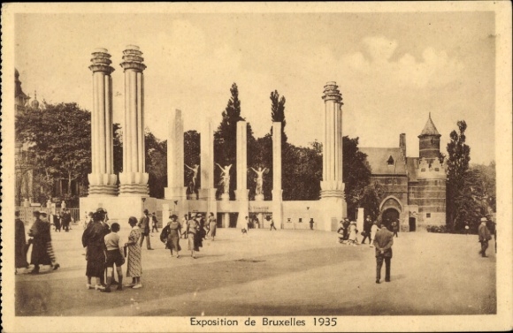 KP Bruxelles Bruksela, Paleis van de Scheiwissene Nijverheid, Wystawa Światowa 1935