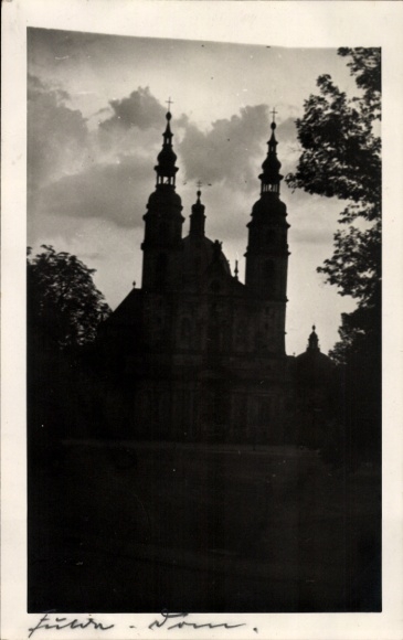 Photo Postcard Fürth, Cathedral