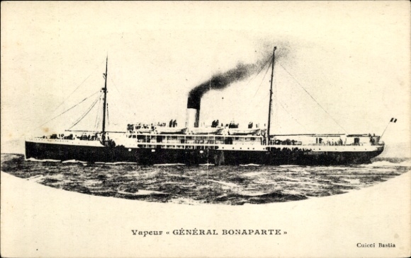 Ak Passagierdampfer General Bonaparte, Fraissinet
