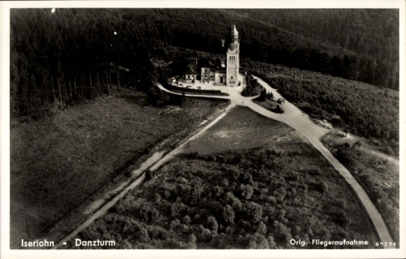 Ak Iserlohn im Märkischen Kreis, Fliegeraufnahme