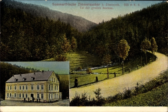 PC Blauenthal Eibenstock in the Ore Mountains, Zimmersacher, Hedwig used. honest