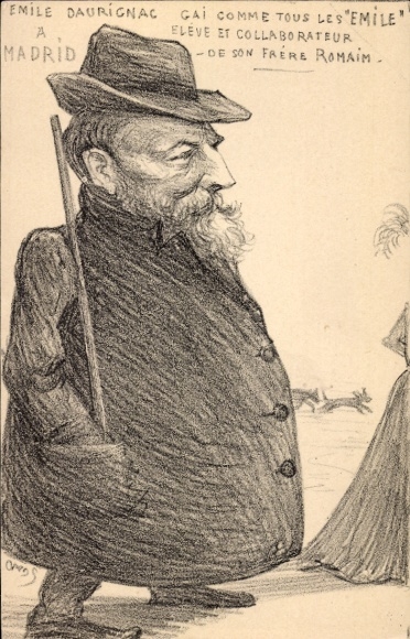 Artist Postcard Emile Daurignac, Affaire Humbert Crawfort, inheritance fraud, Therese Humbert