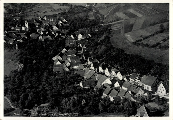 KP Bretzingen Hardheim w Odenwaldzie, zdjęcie lotnicze