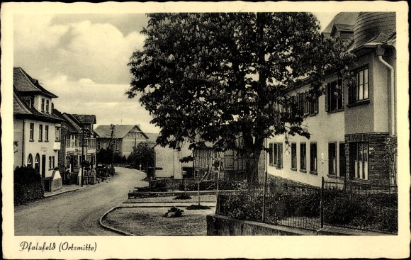 KP Pfalzfeld im Hunsrück, odcinek ulicy, budynki mieszkalne