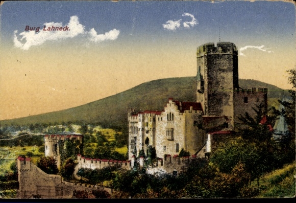 KP Oberlahnstein Lahnstein am Rhein, zamek Lahneck