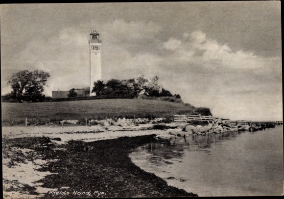 Postcard Denmark, Kjelds Nord Fyr, Lighthouse