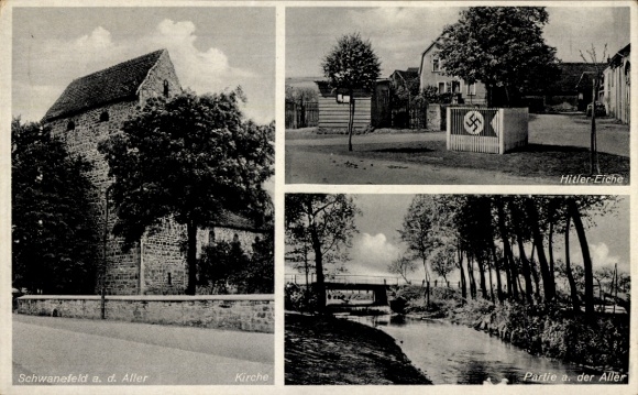 KP Schwanefeld Oebisfelde w Saksonii-Anhalt, Hitler Oak, Kościół