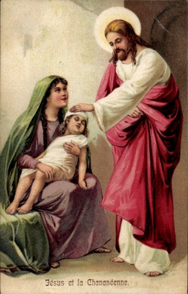 Embossed PC Jesus and the Chanaenne