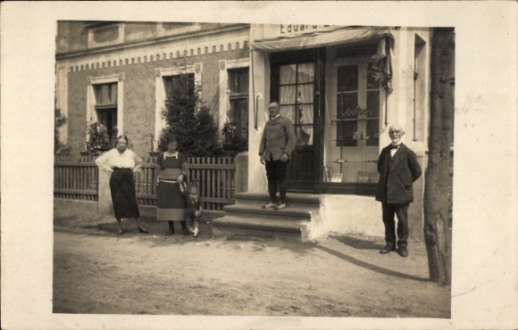 Foto Ak Diensdorf Radlow am Scharmützelsee, Feinbäckerei Eduard Lüdtke