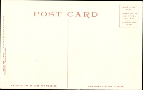 Postcard Portland Maine USA, Grand Trunk Station