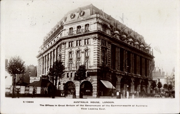 Postcard London England, Australia House