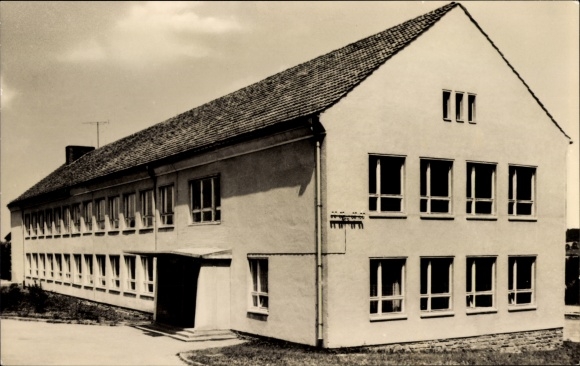 Ak Mildenau im Erzgebirge, Polytechnische Oberschule