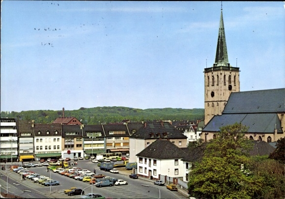 Postcard Viersen in North Rhine-Westphalia, Alter Markt