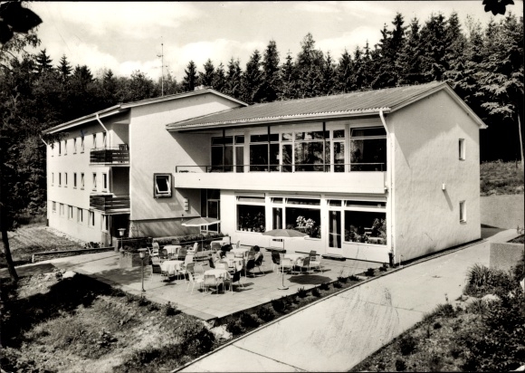 Postcard Friedrichsdorf im Taunus, house of the country woman