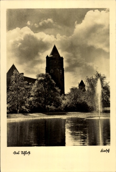 Postcard Poznań Poznan, The Castle