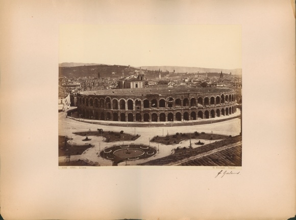 Photo around 1880, Napoli Naples Campania, Arena