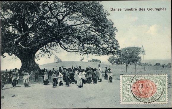 Ak Äthiopien, Danse funebre des Gouraghes