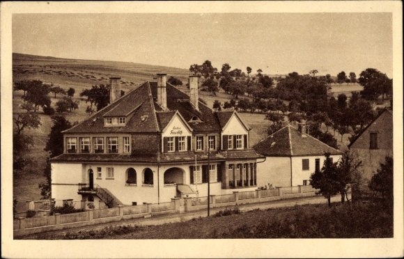 Postcard Wiesbach Eppelborn in Saarland, Landheim Frauenhilfe