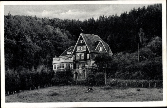 Postcard Altenkirchen in the Westerwald, children&#39;s home d. possibly municipality, forest