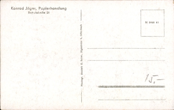 Postcard Nieder Roden Rodgau Hessen, Church, Schulstraße, Horst Wessel Platz, Historic Linden Tree