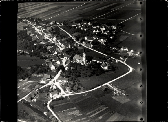 Photo Breitenhal Swabia, aerial photograph