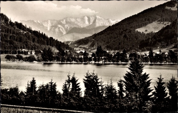 Ak Immenstadt im Allgäu Schwaben, Gesamtansicht, Daumengruppe