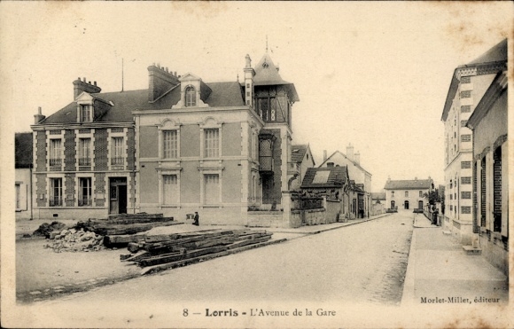 PC Lorris Loiret, L'Avenue de la Gare
