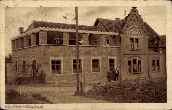 PC Bechtheim in Rheinhessen, restoration to the train station