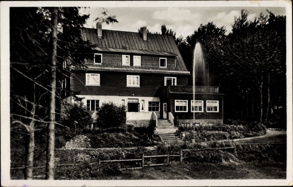 Ak Brotterode Trusetal in Thüringen, Haus am Reitstein