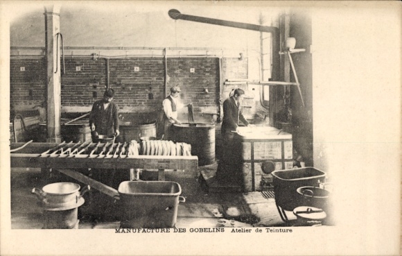 PC Paris XIII., Manufacture des Gobelins, Atelier de Teinture