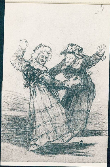 20 alte Postcard Goya, Drawings 1, Museo del Prado Madrid, diverse Ansichten