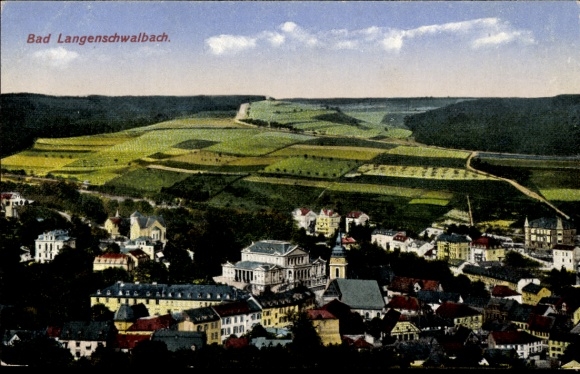 Postcard Langenschwalbach Bad Schwalbach im Taunus, Panorama