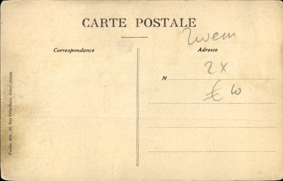 Postcard swimmers Paulus and Bebe Lavogade, end of the dive