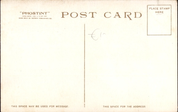 Postcard Boston Massachusetts USA, Paul Revere House, Paul Revere Chamber
