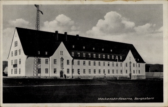 Postcard Bad Bergzabern on the Palatinate Wine Route, Mackensen Barracks