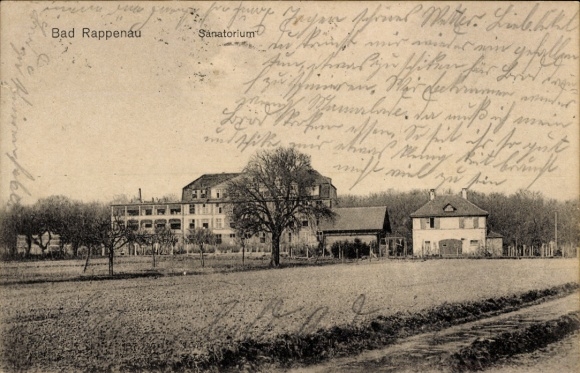 Postcard Bad Rappenau in Baden, Sanatorium
